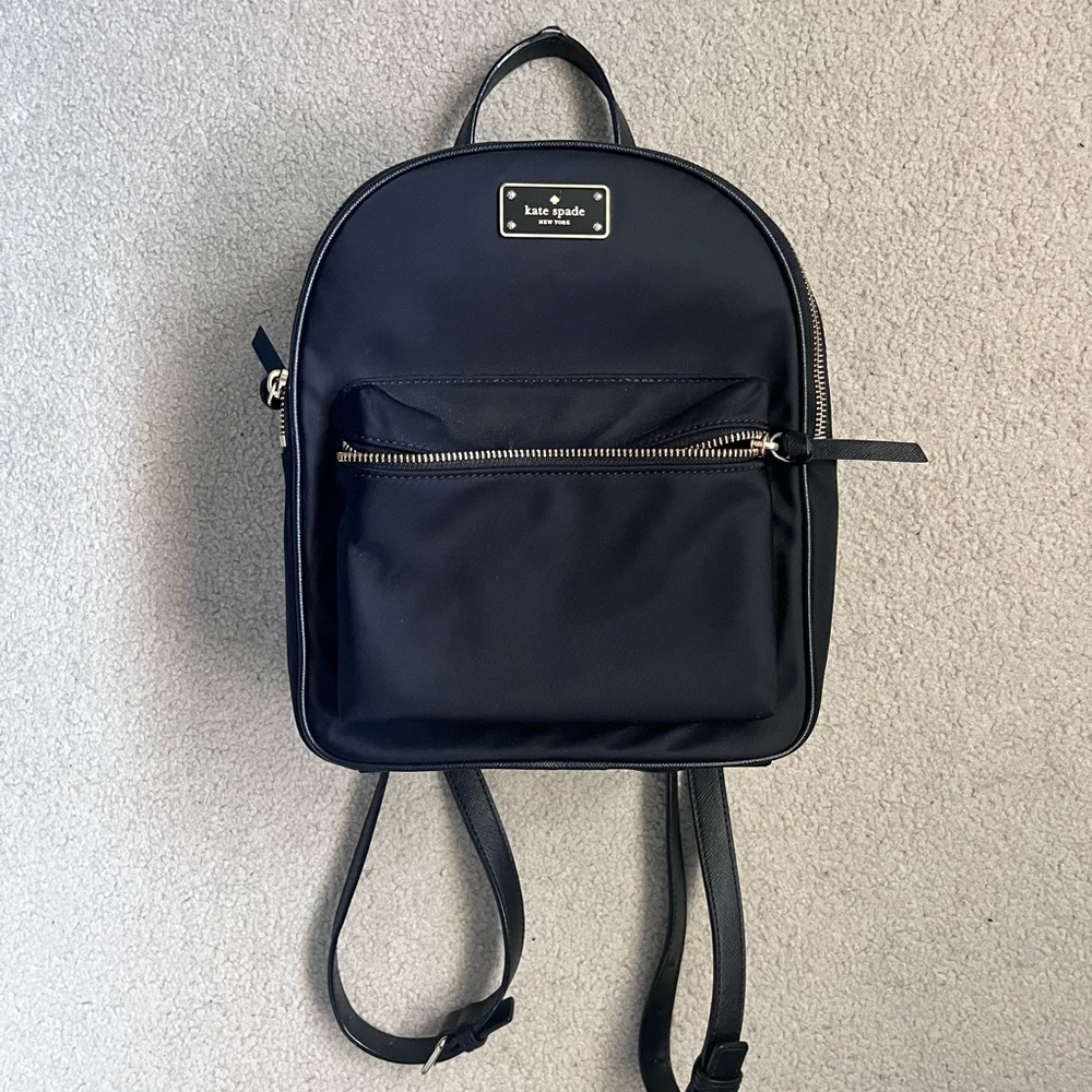 Kate Spade Black Backpack